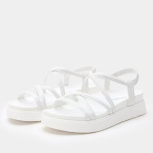 Audie Phosphorescence White Sandal