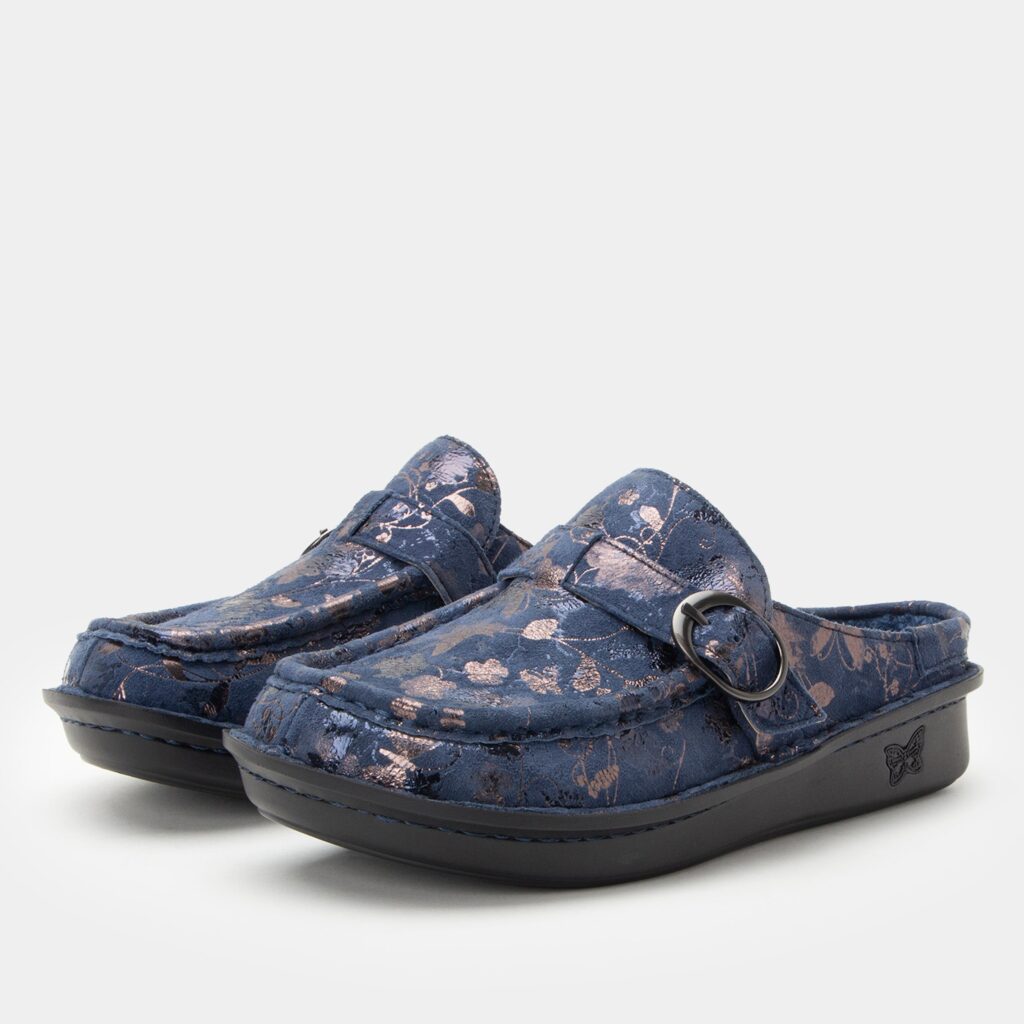 Brigid Lumen Navy Clog