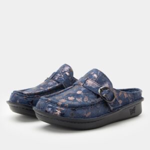 Brigid Lumen Navy Clog