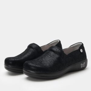 Keli Crackle Black Shoe