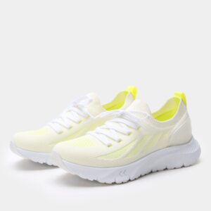 Regale Neon White Shoe