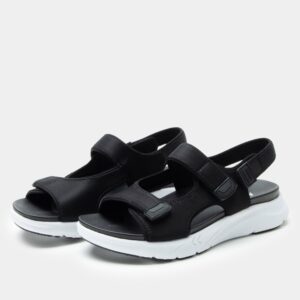 Sandie Black Top Sandal